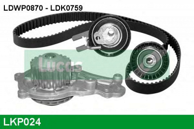 LUCAS ENGINE DRIVE lkp024 -  Водяной насос + комплект зубчатого ремня